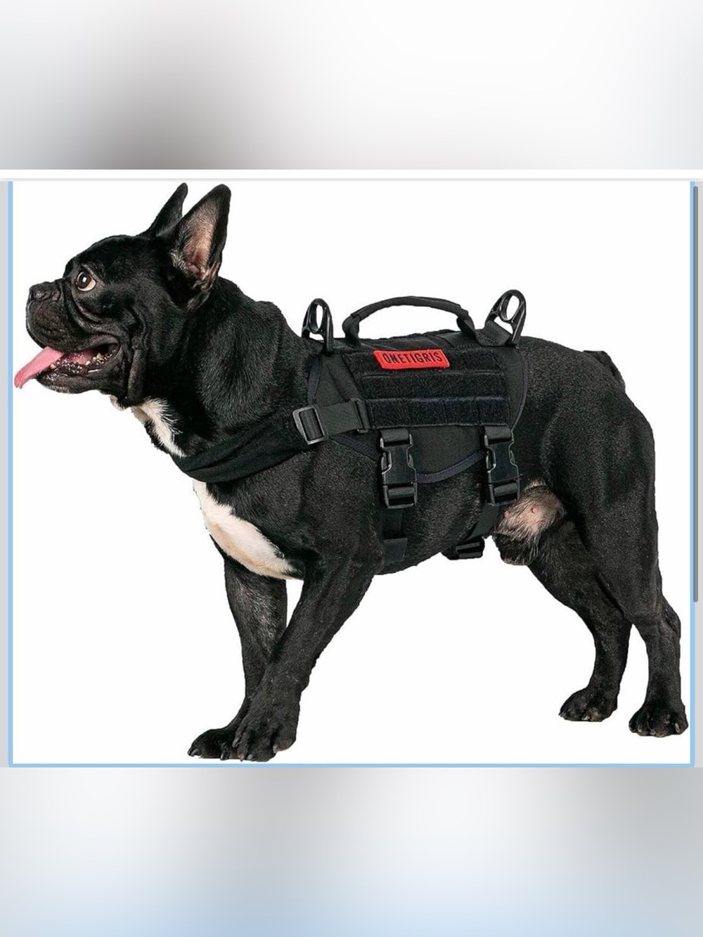 OneTigris Tactical Dog Harness XS Small Dog Vest with Handle